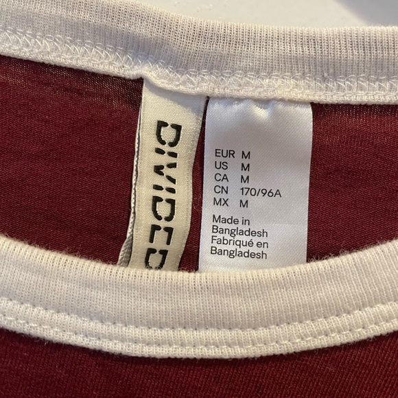 Basic Maroon Tee - Picture 2 of 5
